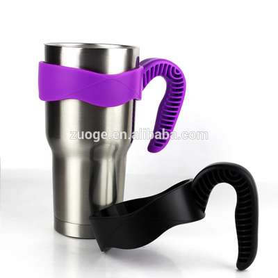 5 colors Plastic Vacuum Tumbler Holder Cup Handle 30oz 20oz