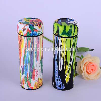 Wholesale ZUOGE colorful double wall 450ml stainless steel vacuum water bottle cup