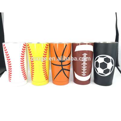 New Arrival 5 Designs 20oz Vacuum cup stainless steel tumbler cups Coffee Beer Mug